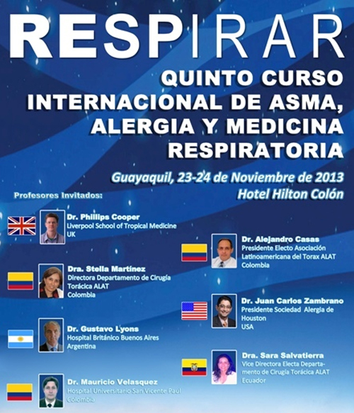 V CURSO INTERNACIONAL DE ASMA ALERGIA E INMUNOLOGIA