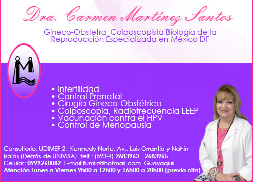 Ginecóloga Guayaquil Udimef